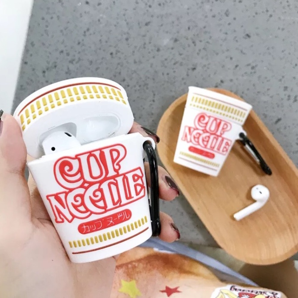 Cup Noodles Silicone AirPod Case